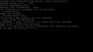 install-dhcp3-server